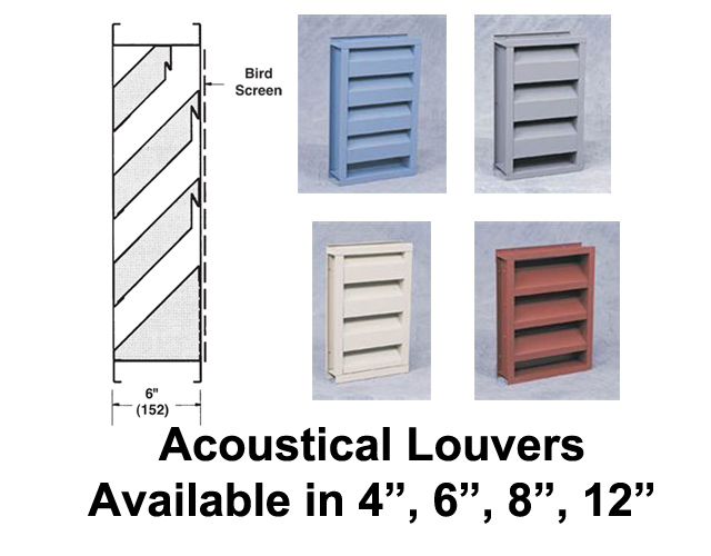 Acoustical Louvers