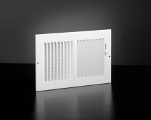 RS-2  - White Two Way Sidewall w/ MS Damper