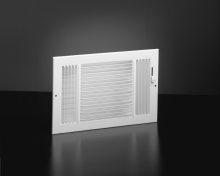 RS-3 - White 3 Way Sidewall w/MS Damper