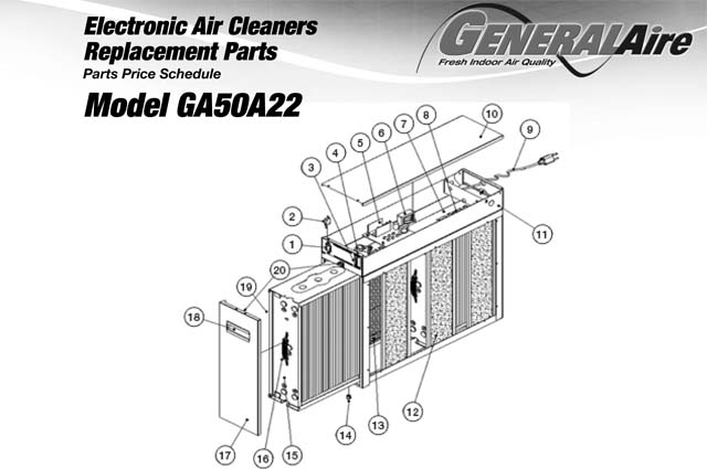 Parts GA50A22