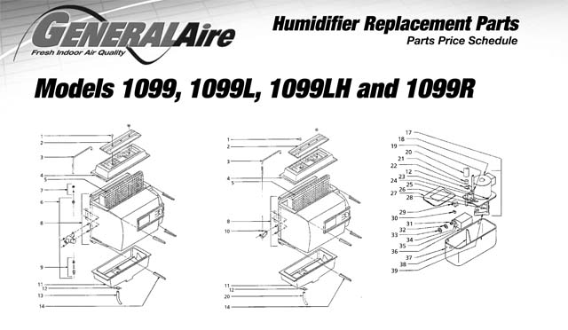 Replacement Parts 1099 Series