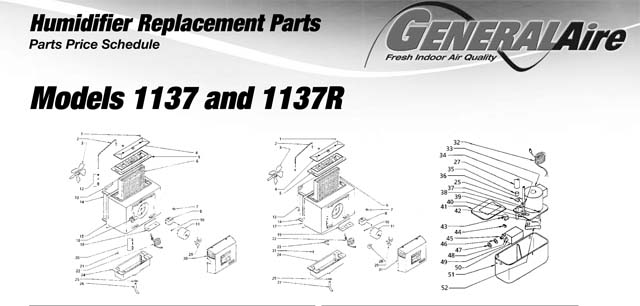 Replacement Parts 1137 Series