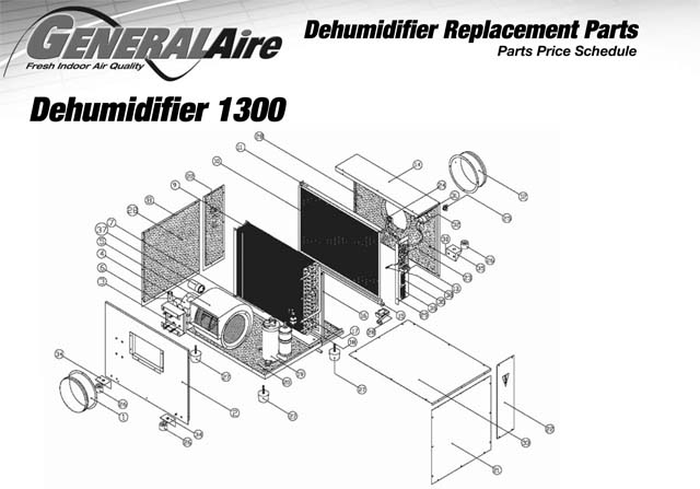 Dehumidifier Replacement Parts