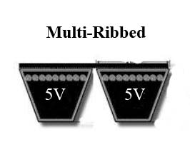 "R5V" Multi-Ribbed 5V Belts