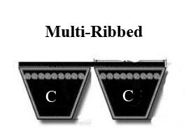 "RC" Multi-Ribbed C Belts