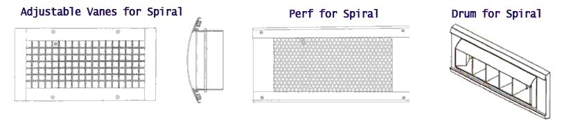 Spiral Duct Grilles