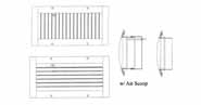 S1V or (H) Single Deflection Grilles