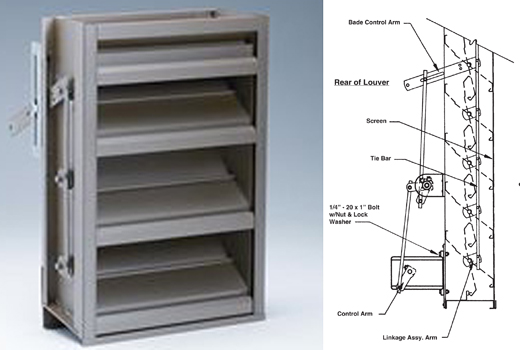 Motorized Louvers