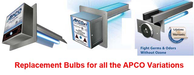 APCO UV Replacement Bulbs
