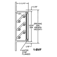 Foundation Vent Shallow - Flanged