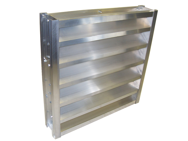 4 Inch Storm Proof Aluminum Louvers