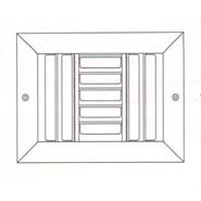Curved Blade Ceiling Grille