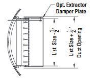 4004PCF-1 Curved Spiral Grille DD, EXT