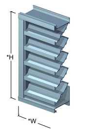 UE Fixed Louvers 