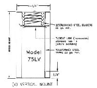 Fire Damper (3 Hour) 75L 10x10  