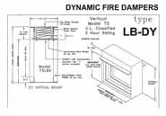 Fire Damper 75LB 10x10  