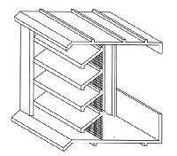 Reliable Foundation Vent, RBV7020-4 , 11.625"x14"x4"