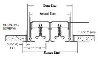 10" 5 SLOT - 1" Linear Slot Diffuser (Model# 94100 5SLOTx10")